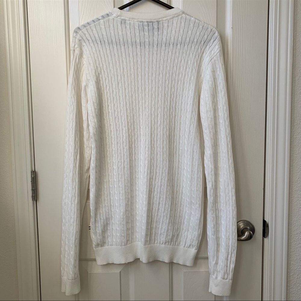 Tailored Originals Nordic and Modern Living Cable Knit Pullover Medium neutral - Picture 4 of 5